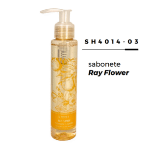 SABONETE LIQUIDO FACIAL RAY FLOWER 120ML - SHINE'S