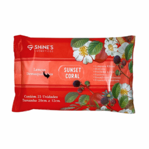 LENCO DEMAQUILANTE SUNSET CORAL - SHINE'S